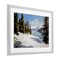 Stupell Industries Way Up North Landscape Framed Print Under Glass, design by Petal Prints Design